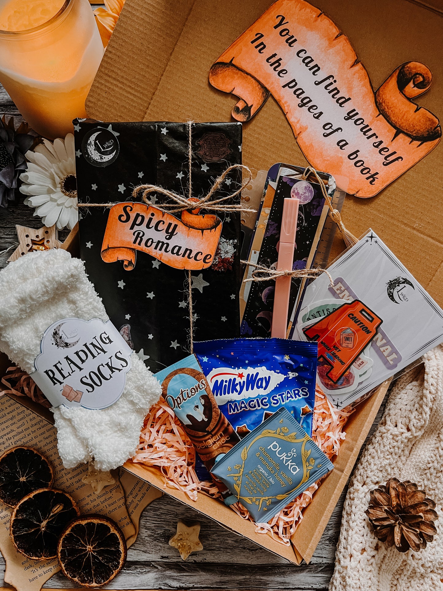 SPICY ROMANCE Blind Date With A Book Box