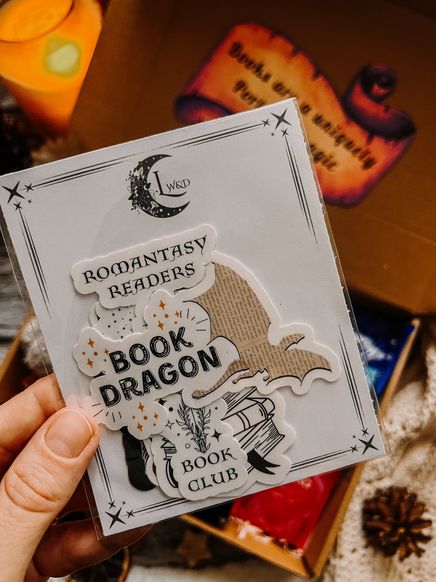 ROMANTASY Blind Date With A Book Box